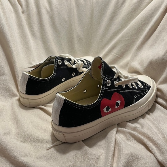 Comme Des Garcons Play Chuck 70 Low-Top Sneakers Size Womens 9 NWT - Picture 7 of 11